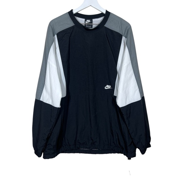 Nike Men’s Y2K 2007 Nylon Track Jacket Colorblock Size Large Windbreaker - Picture 1 of 10